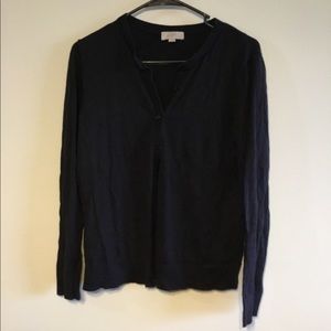 Loft black cardigan